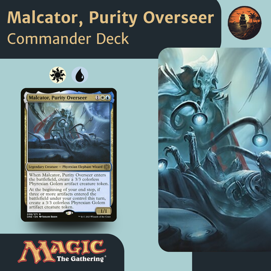 Malcator, Purity Overseer – Azorius Flicker Golem Token Deck