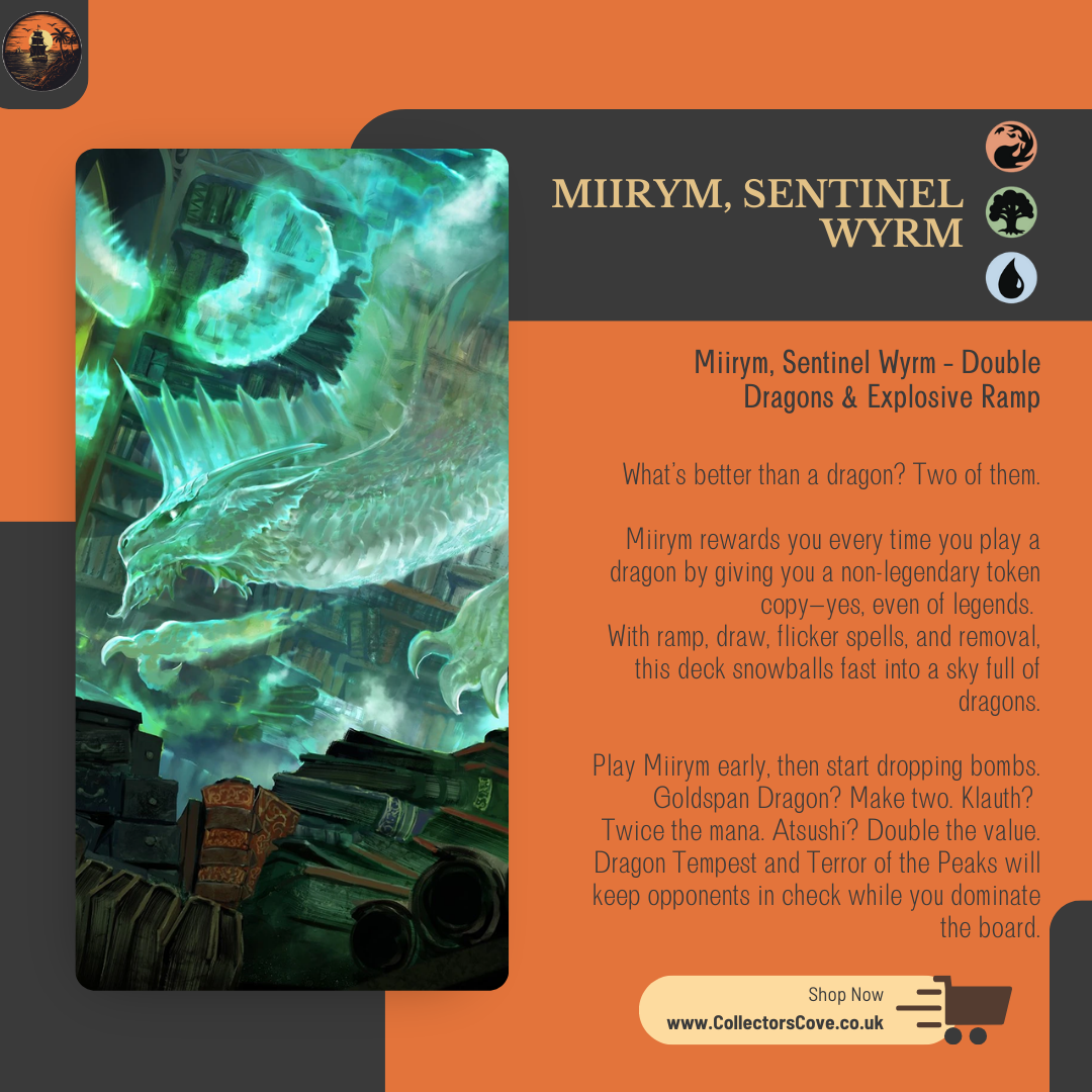 Dragon Copy Rampage - Miirym, Sentinel Wyrm - Custom EDH Commander Deck