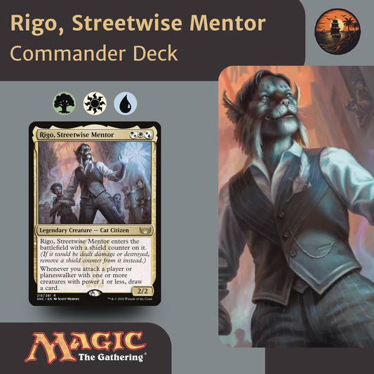 Rigo, Streetwise Mentor – Go-Wide & Draw Deck