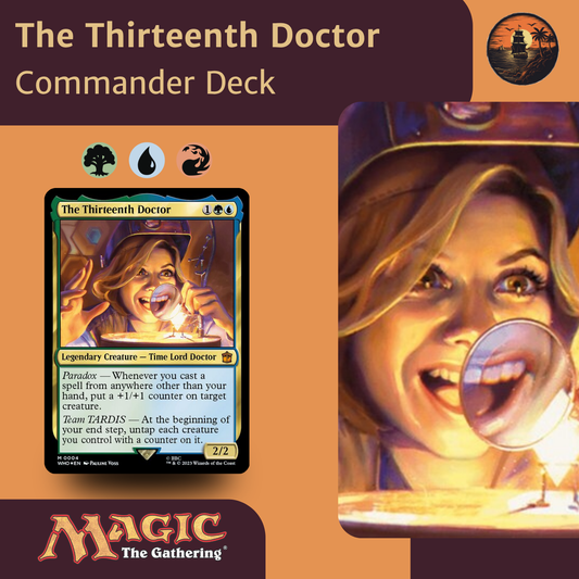 Unconventional Casting & Tempo Control - The Thirteenth Doctor - Custom Commander Deck