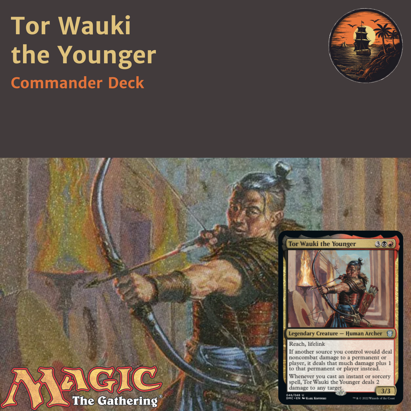 Burn, Bleed & Value - Tor Wauki the Younger - Custom Commander Deck