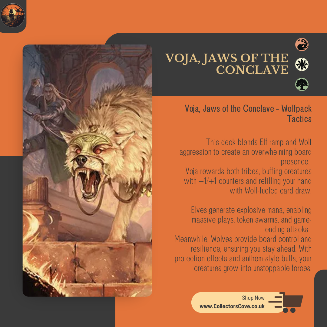 Wolfpack Tactics - Voja, Jaws of the Conclave - Custom Commander Deck