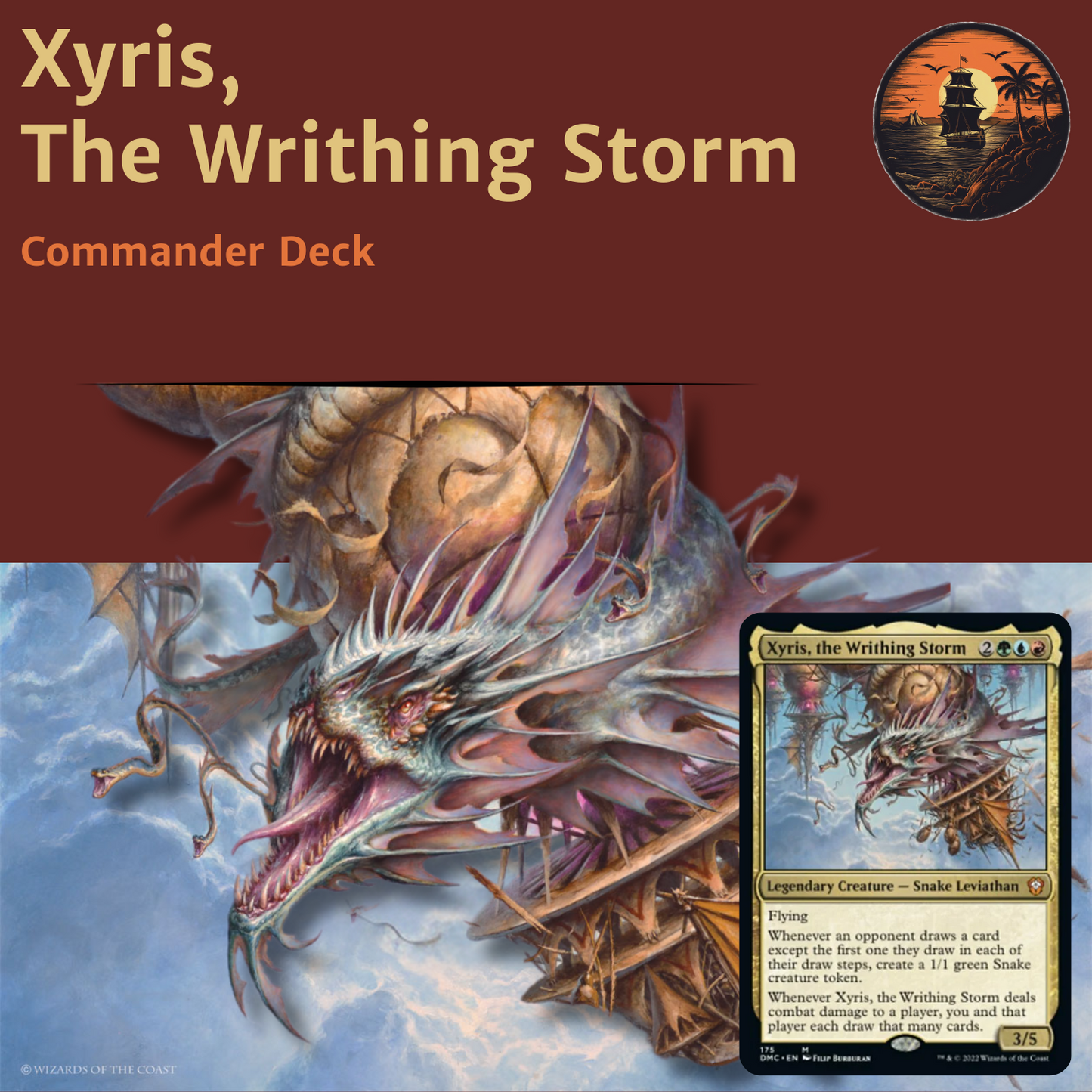 Token Swarm & Group Hug - Xyris, the Writhing Storm - Custom Commander Deck