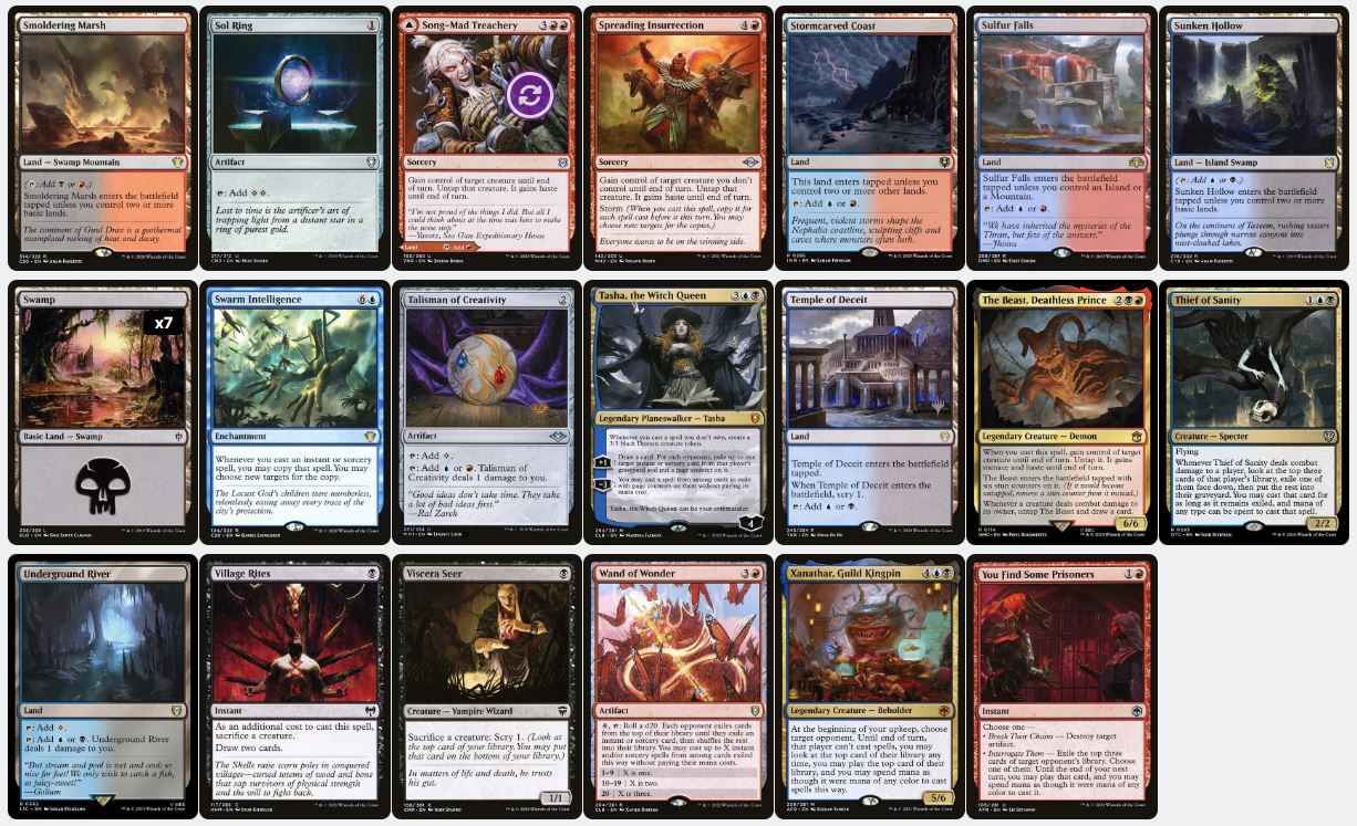 Creature Theft & Control - Don Andres, the Renegade - Custom EDH Commander Deck