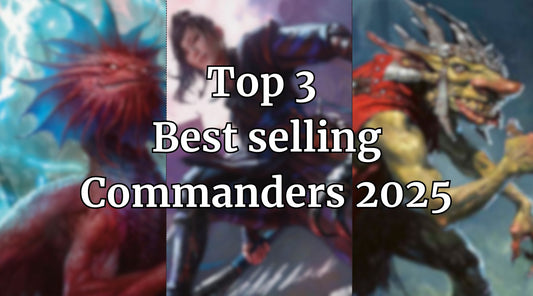 Collectors Cove Top 3 Best-Selling Commander Decks of 2025