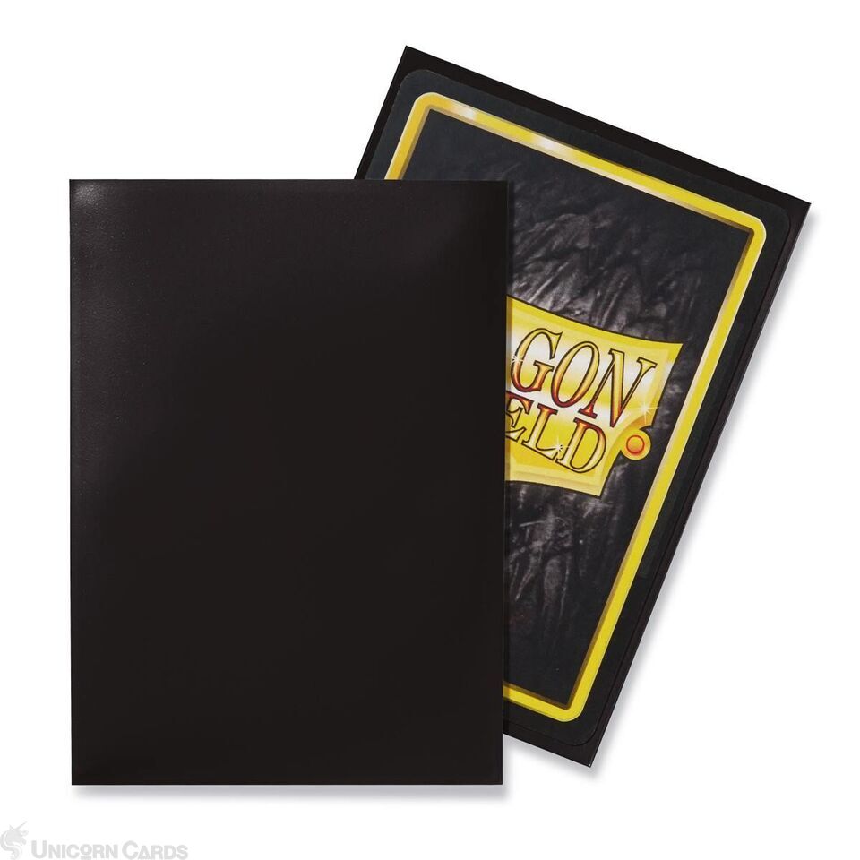 Dragon Shield - Black - Classic Sleeves - Standard Size (100pk)