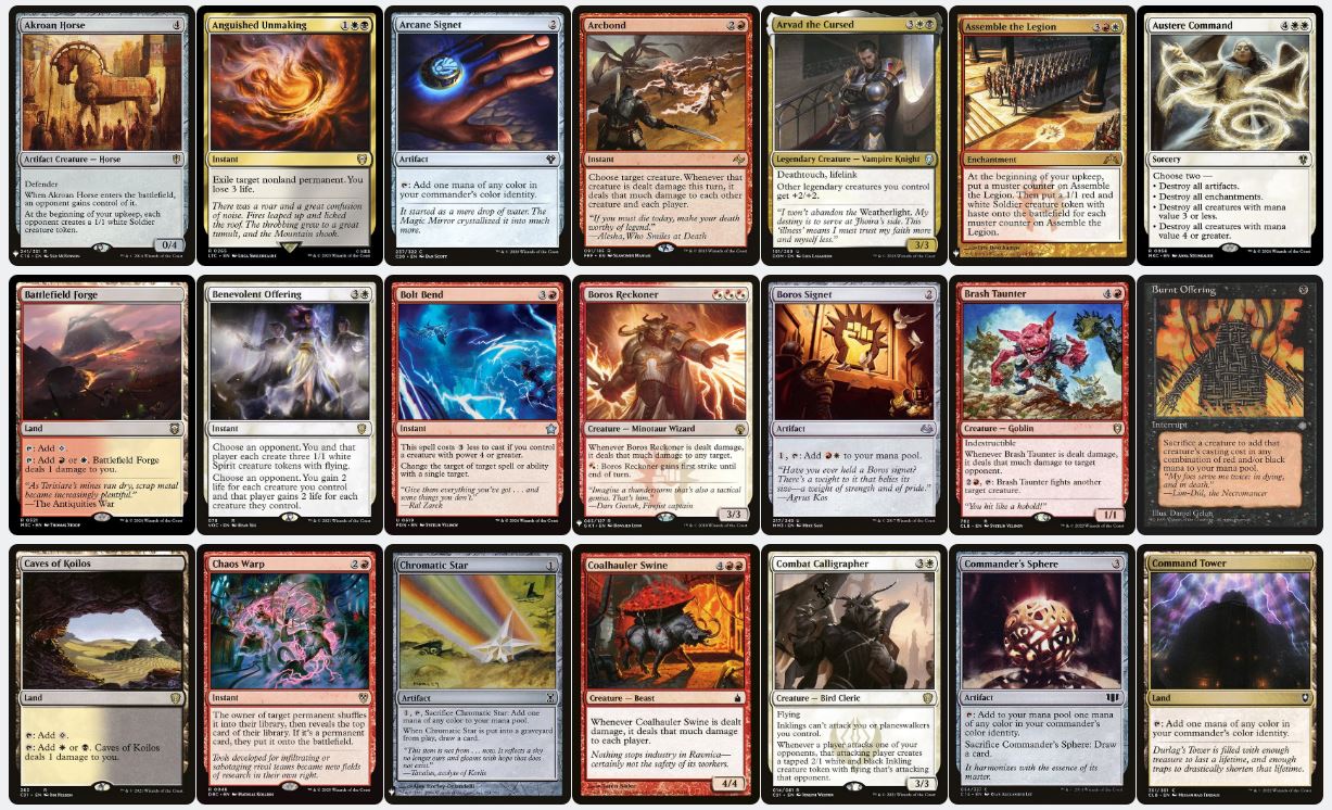 Life Gain & Devastation - Piru, the Volatile - Custom EDH Commander Deck