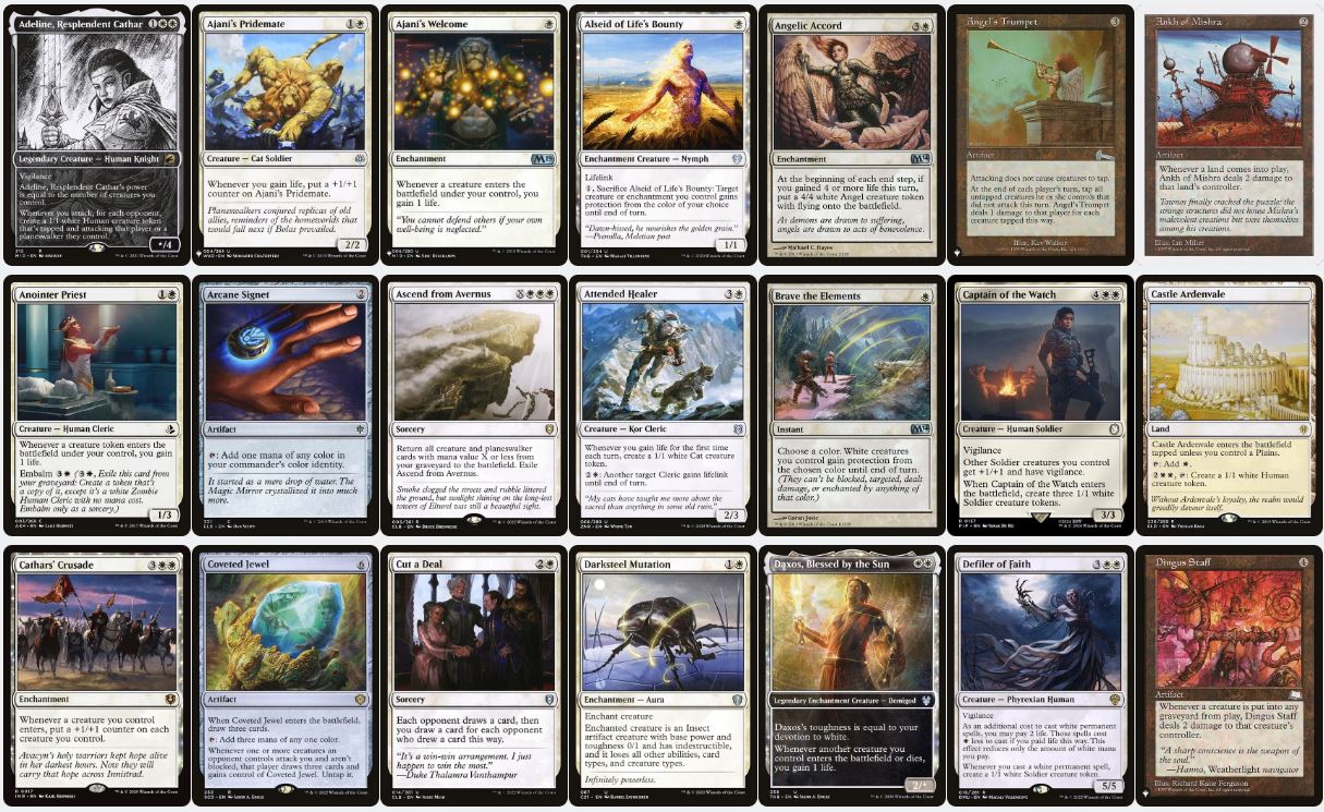 Darien, King of Kjeldor - Custom Commander Deck