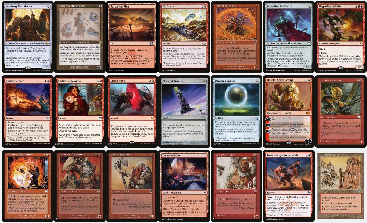 Magda, Brazen Outlaw - Custom EDH Commander Deck