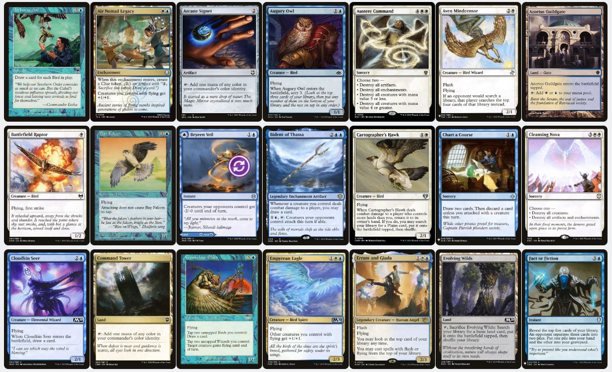 Kangee, Sky Warden - Custom Commander Deck