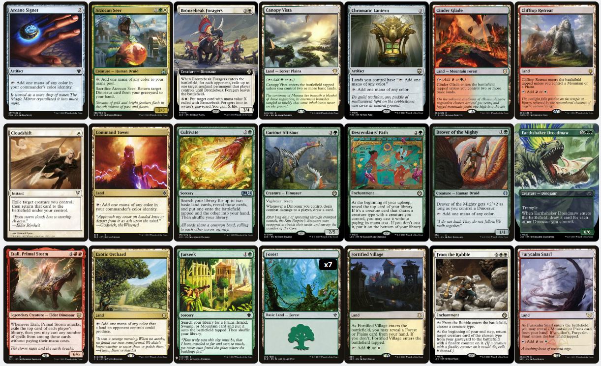 Pantlaza, Sun-Favored - Custom Commander Deck