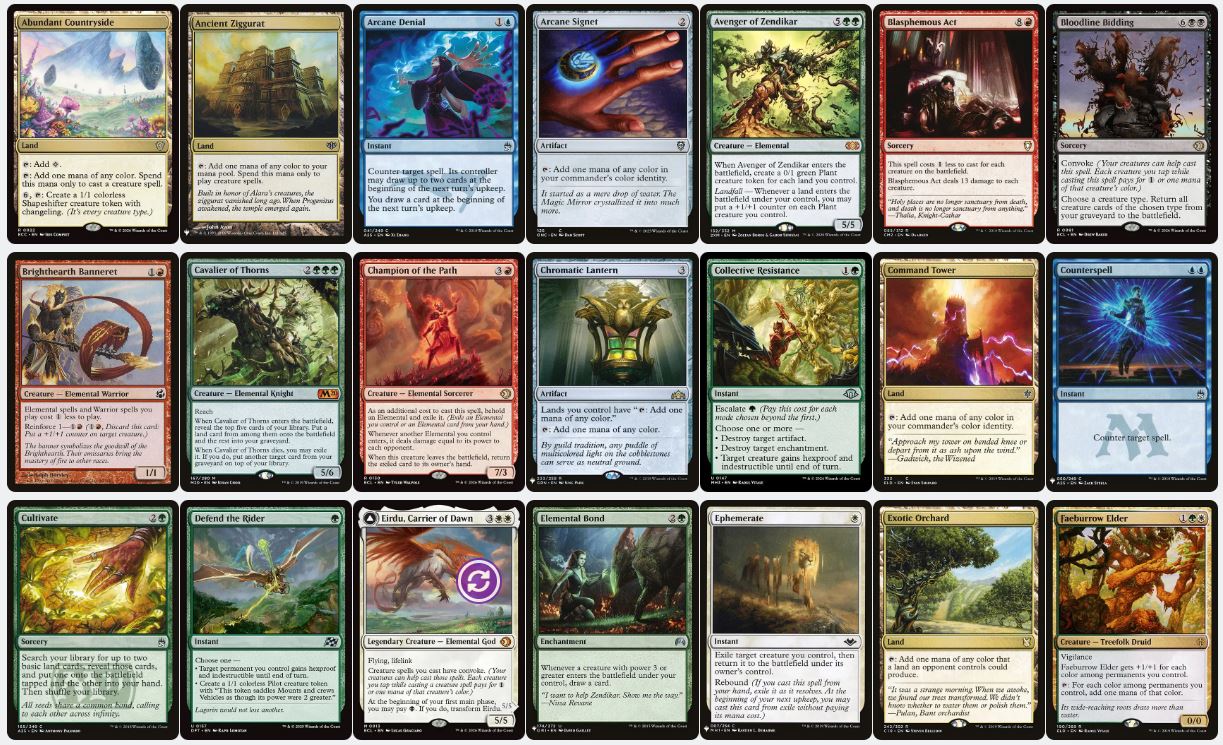 Ashling, the Limitless - Custom Commander Deck
