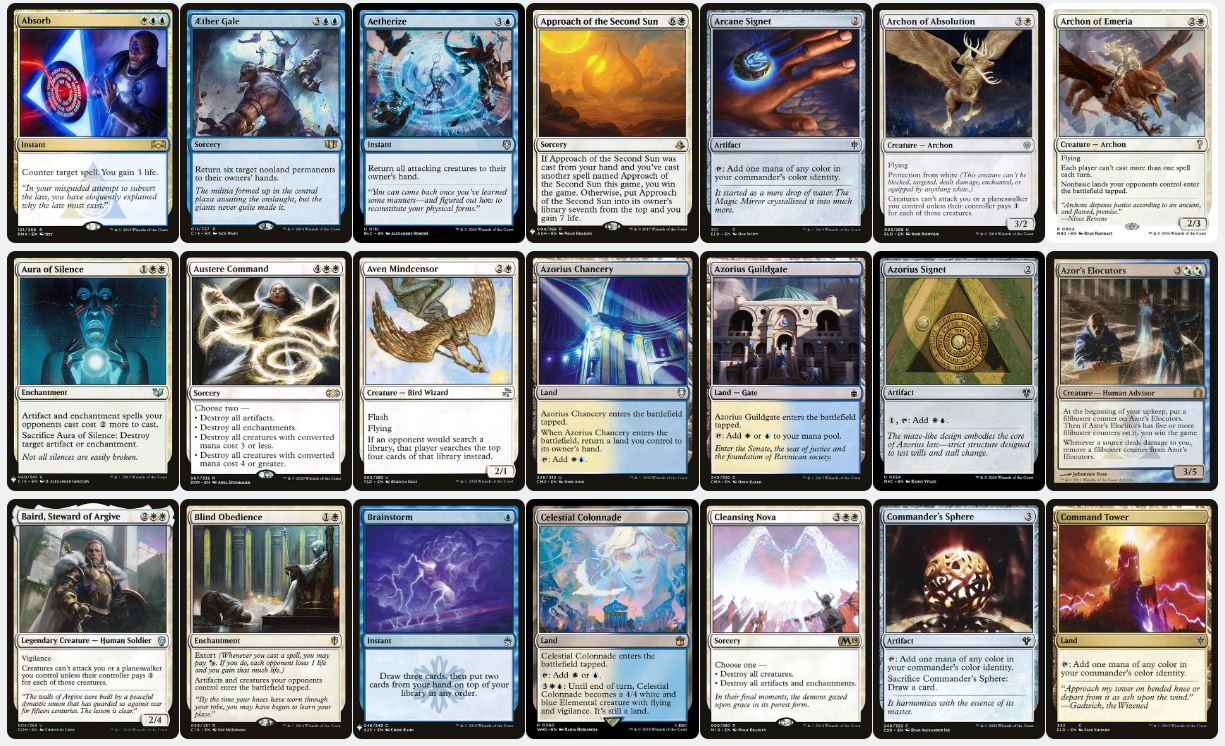 Grand Arbiter Augustin IV - Custom Commander Deck