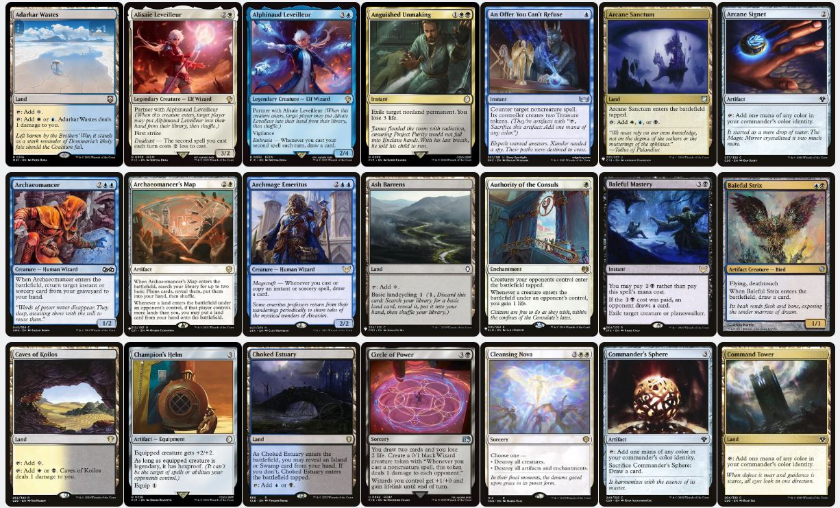 Y'shtola, Night's Blessed - Custom Commander Deck