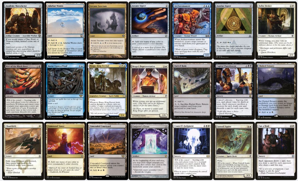 Tivit, Seller of Secrets - Custom Commander Deck