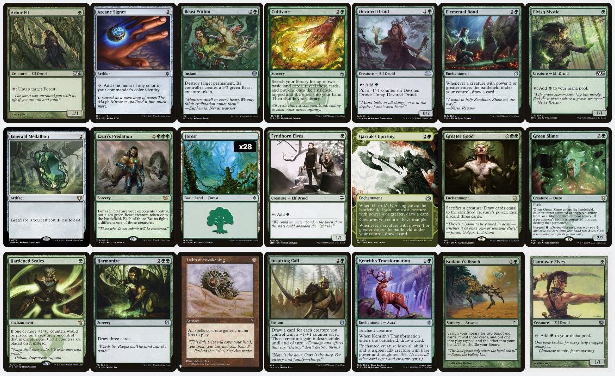 Aeve, Progenitor Ooze - Custom EDH Commander Deck