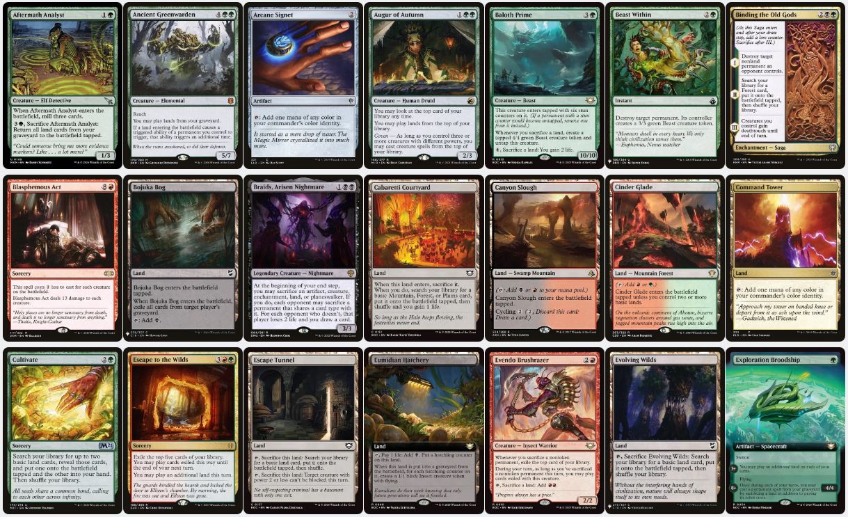 Land Sacrifice - Hearthhull, the Worldseed - Custom Commander Deck