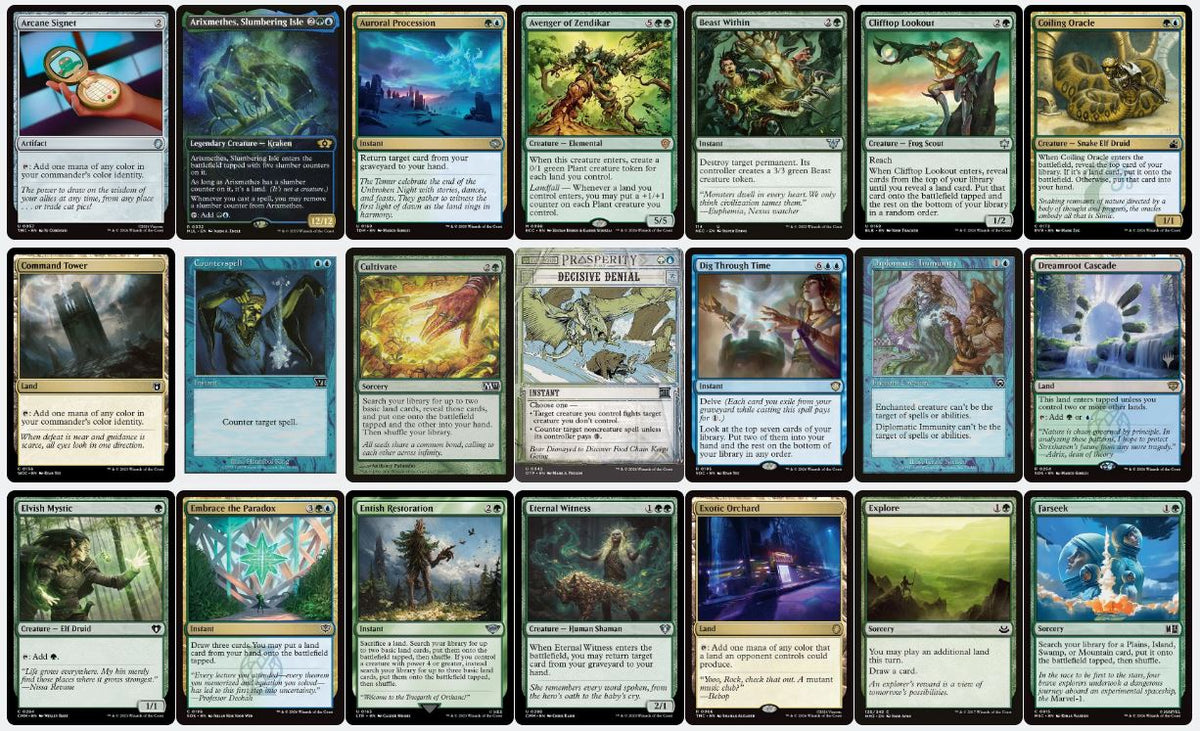 Koma, Cosmos Serpent - Custom EDH Commander Deck