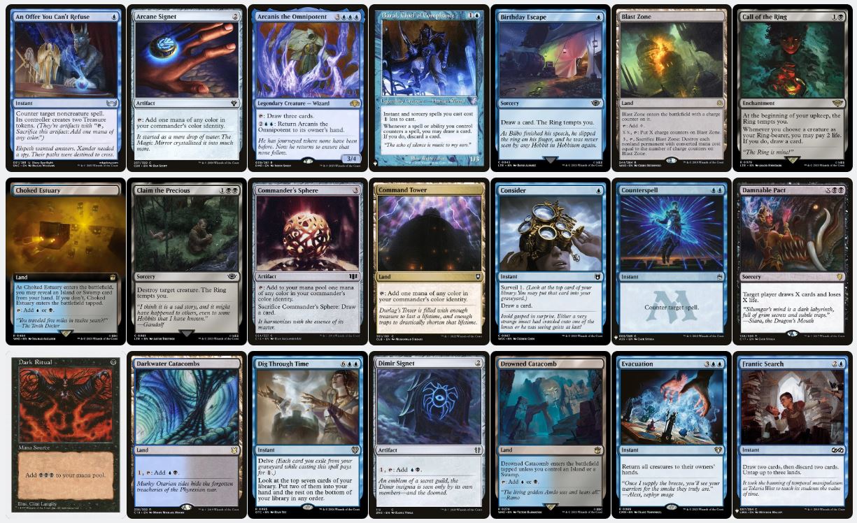 Spell-Slinger & Wraith Army - Lord of the Nazgul - Custom EDH Commander Deck