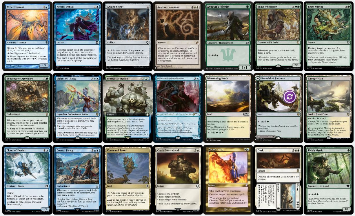 Evasion & Card Advantage - Rigo, Streetwise Mentor - Custom Commander Deck