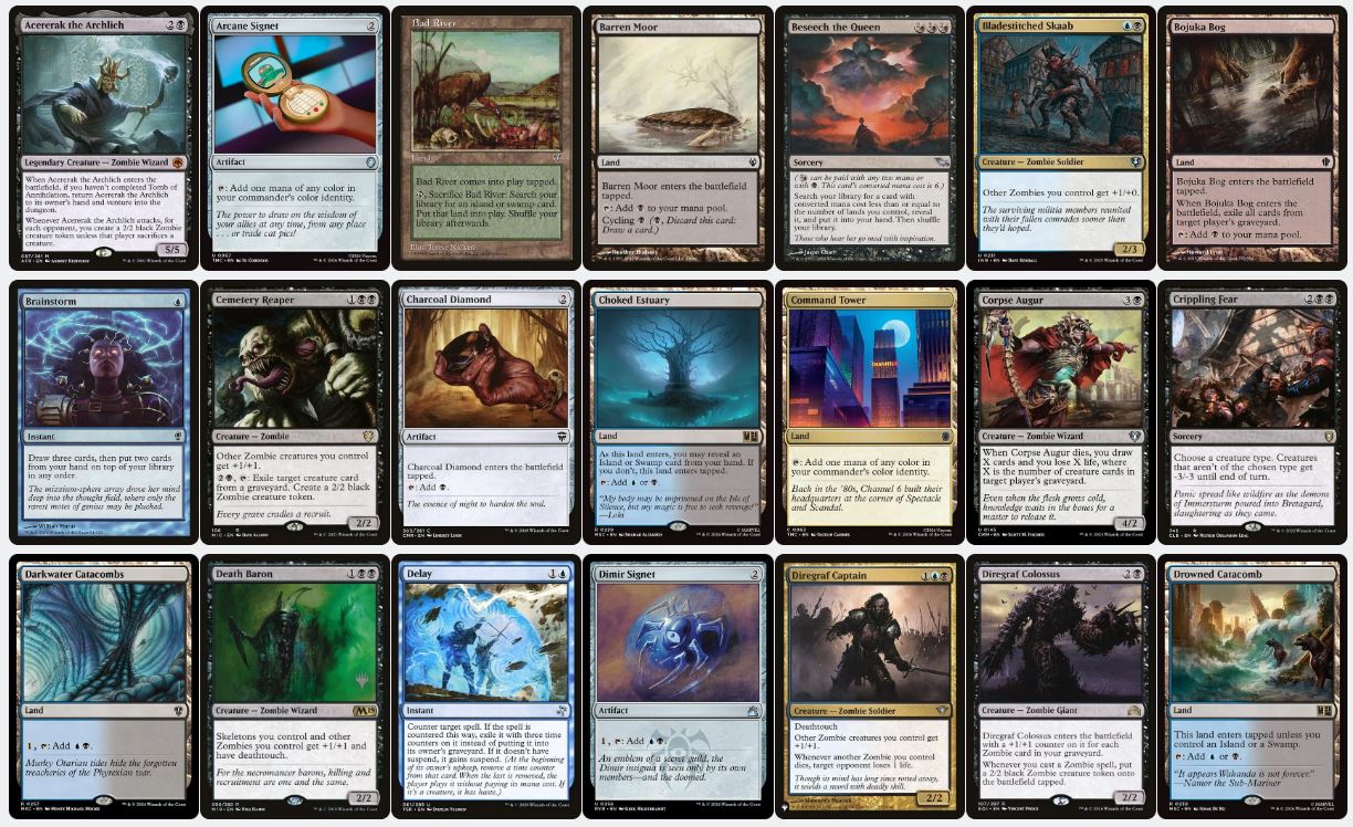 The Scarab God - Custom Commander Deck