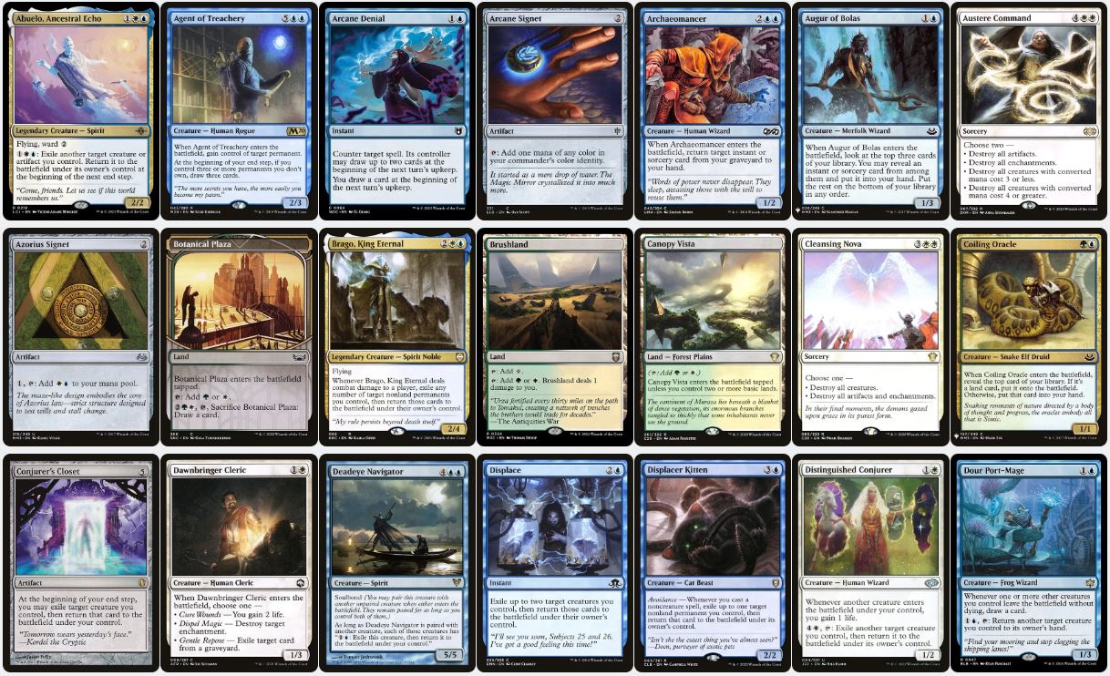 Blink Value & ETB - Galadriel, Light of Valinor - Custom EDH Commander Deck
