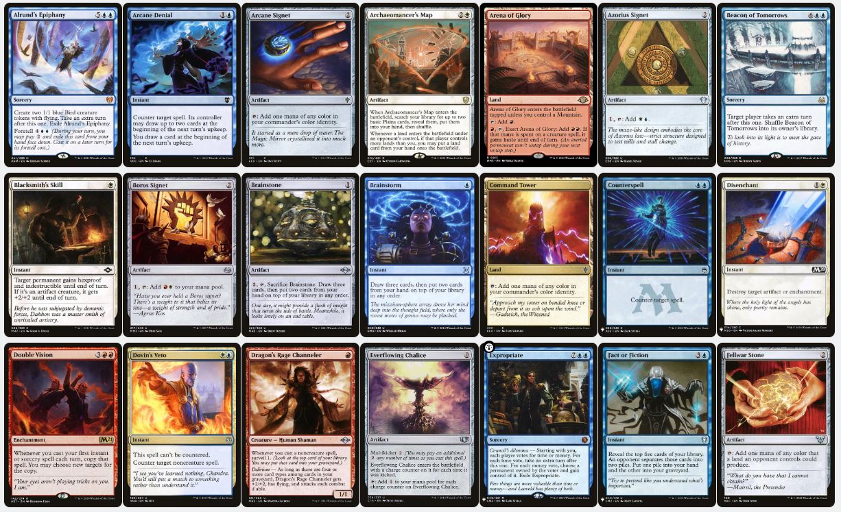 Extra Turns & Free Spells - Narset, Enlightened Master - Custom Commander Deck