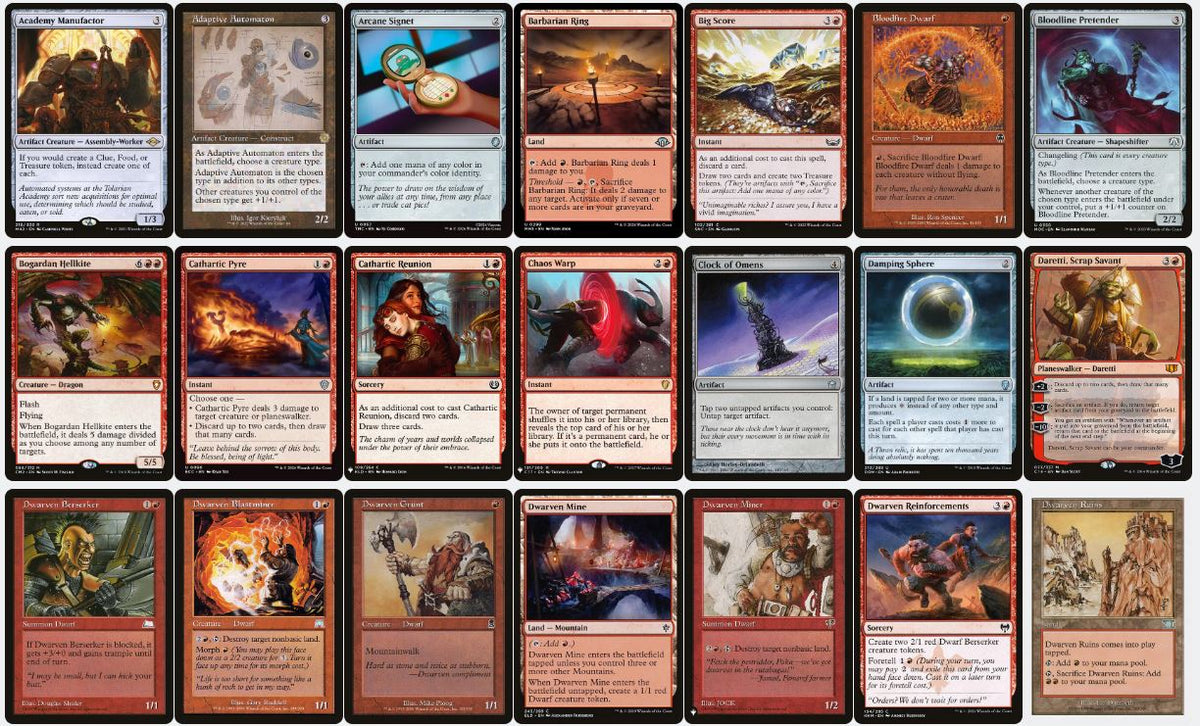 Magda, Brazen Outlaw - Custom EDH Commander Deck