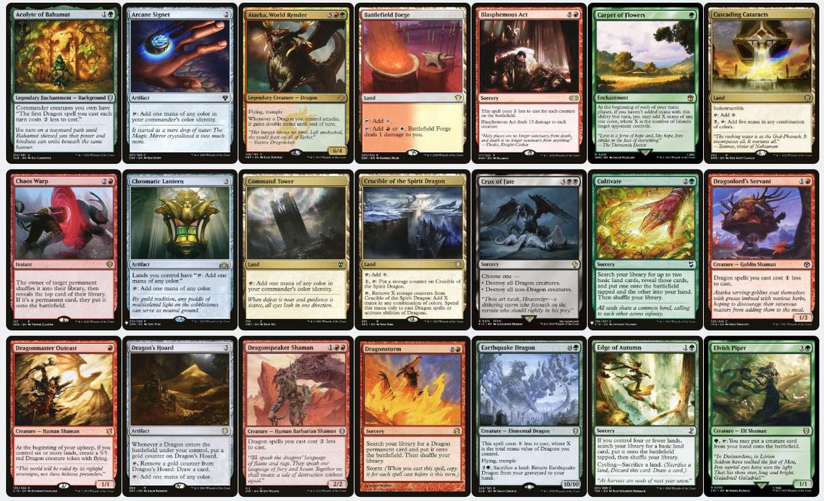 Tiamat - Custom Commander Deck