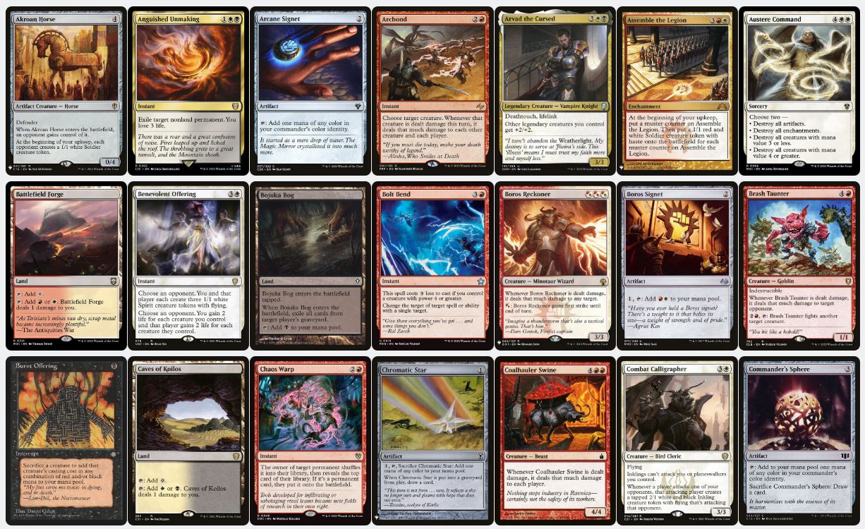 Piru, the Volatile - Custom EDH Commander Deck