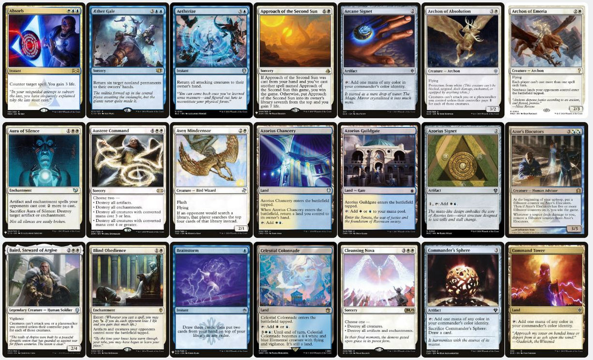 Grand Arbiter Augustin IV - Custom Commander Deck