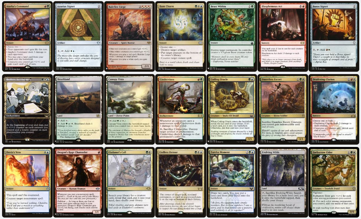 Aragorn, the Uniter - Custom Commander Deck