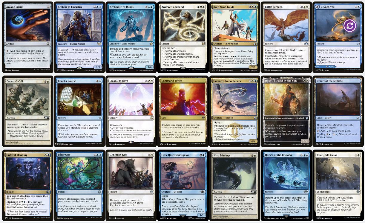 Raff, Weatherlight Stalwart - Custom Commander Deck
