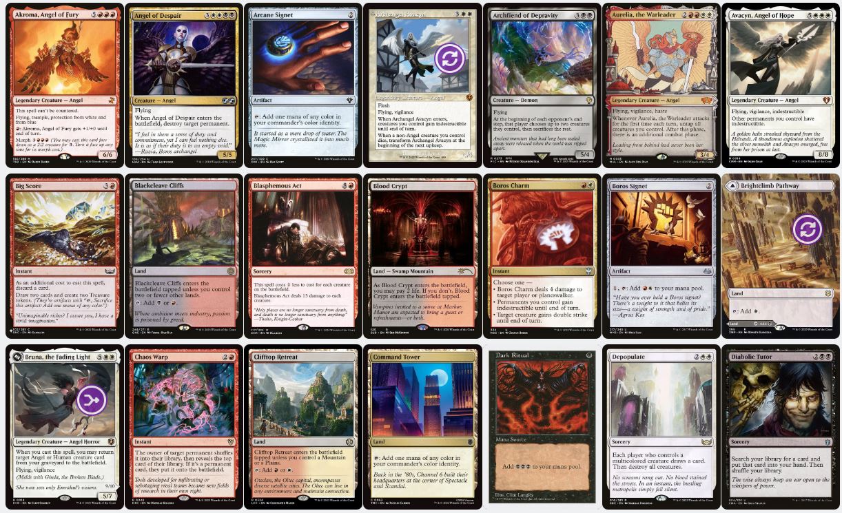 Kaalia of the Vast - Custom EDH Commander Deck
