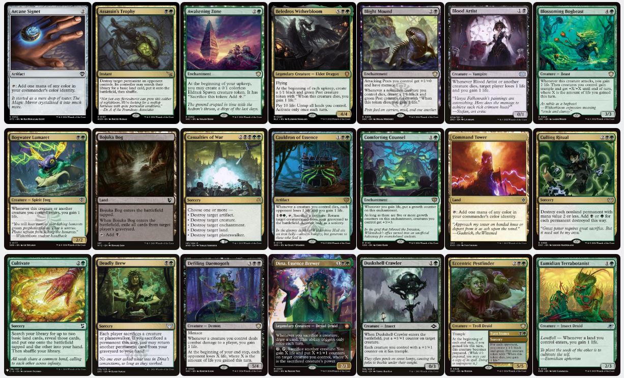 Blech, Loafing Pest - Custom Commander Deck