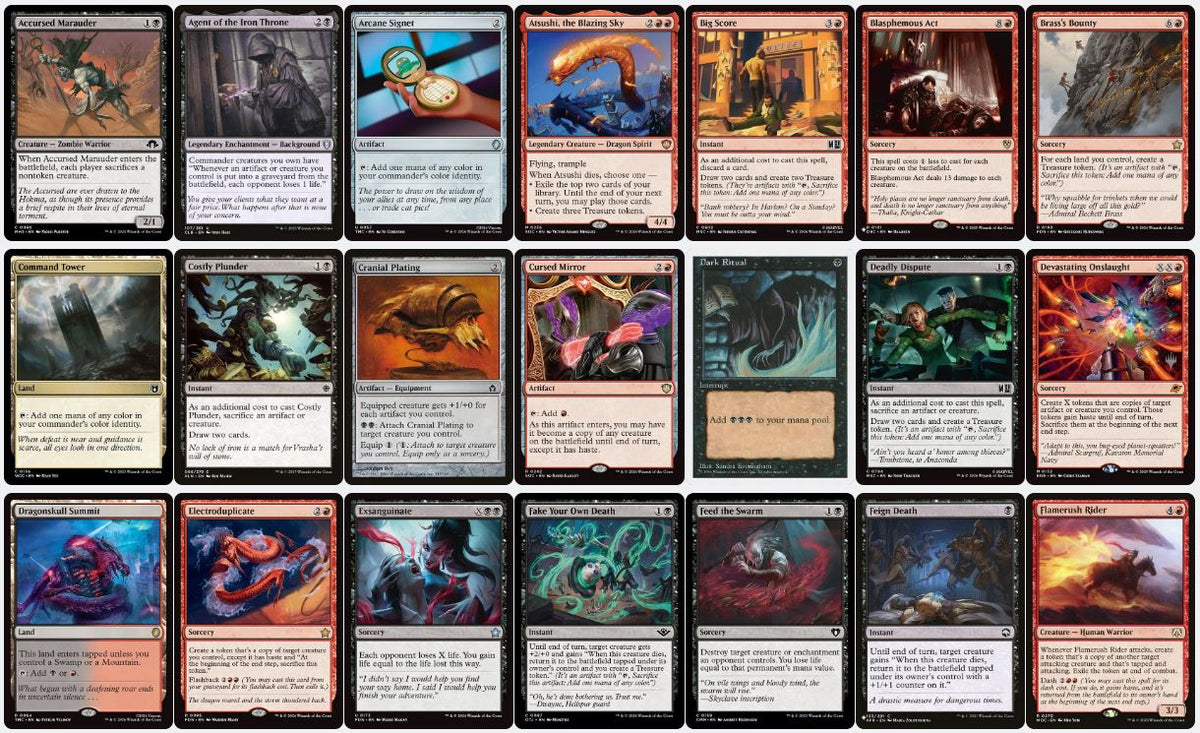 Smaug, Wicked Worm - Custom EDH Commander Deck