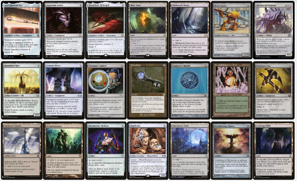 Artifact Voltron - Traxos, Scourge of Kroog - Custom Commander Deck