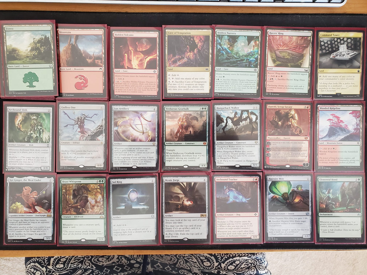 Modular Mastery & Artifact Power - Blaster, Combat DJ - Custom EDH Commander Deck - Transformer Deck