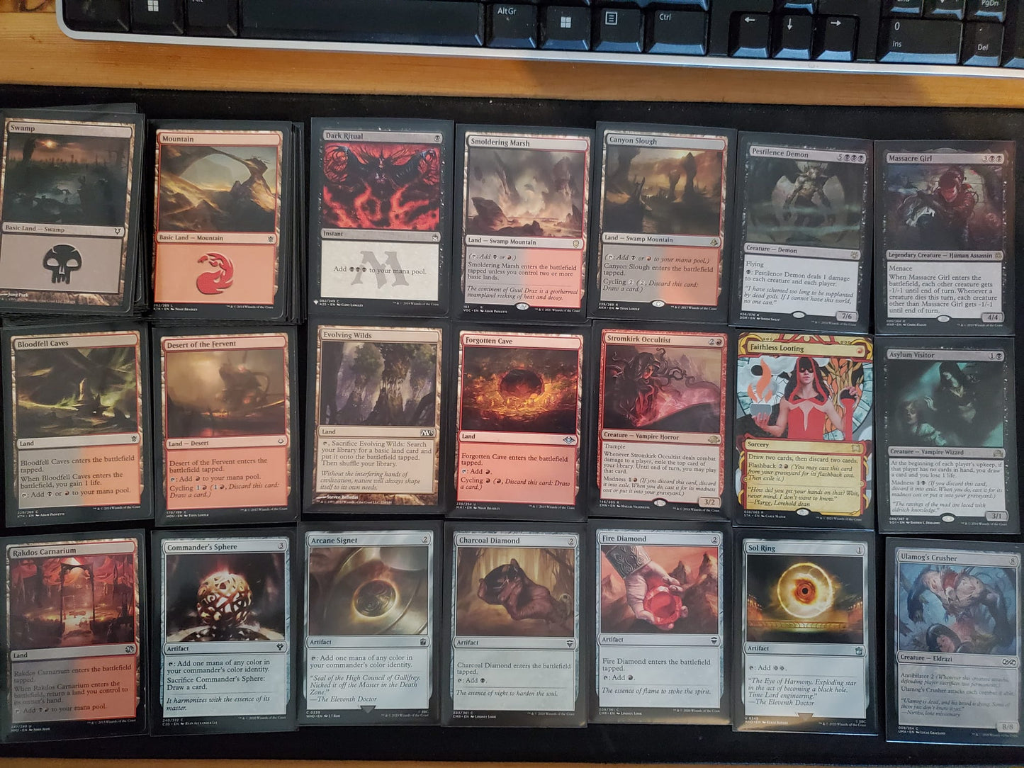 Rakdos Reanimation & Madness - Chainer, Nightmare Adept - Custom EDH Commander Deck