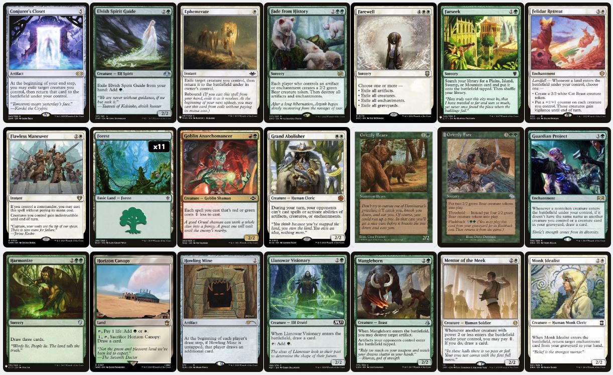 2/2 Creature Swarm & Buffs - Duskana, the Rage Mother - Custom EDH Commander Deck