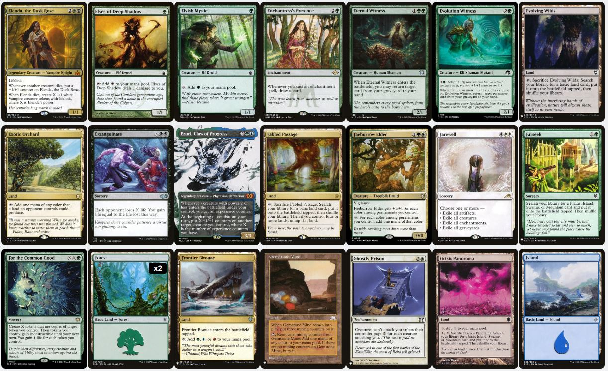 5-Color Enchantress Control - Ramos, Dragon Engine - Custom Commander Deck