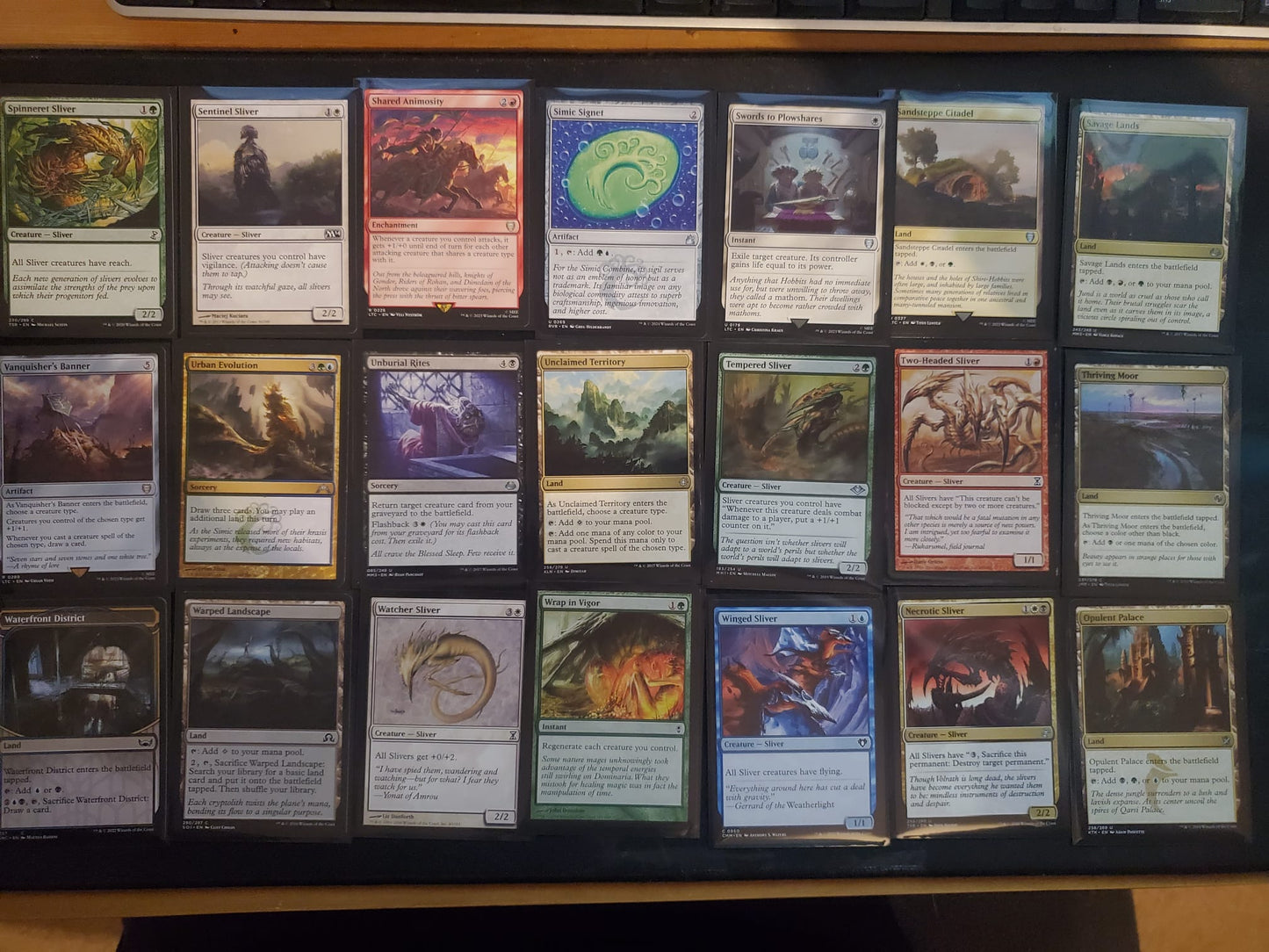 Sliver Synergy & Overwhelming Power - Sliver Hivelord - Custom EDH Commander