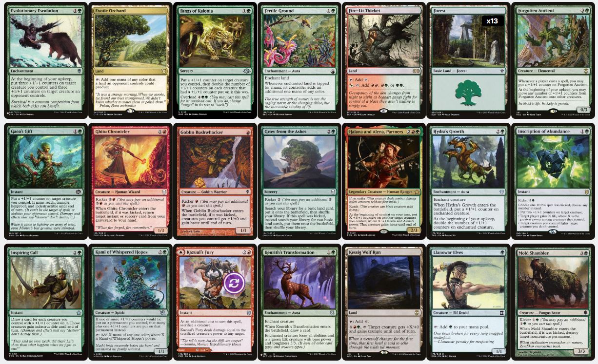 Kicker Synergies & Scalable Damage - Hallar, the Firefletcher - Custom Commander Deck
