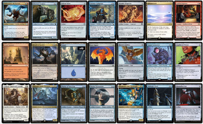 Akiri, Line-Slinger & Glacian, Powerstone Engineer - Custom Commander Deck