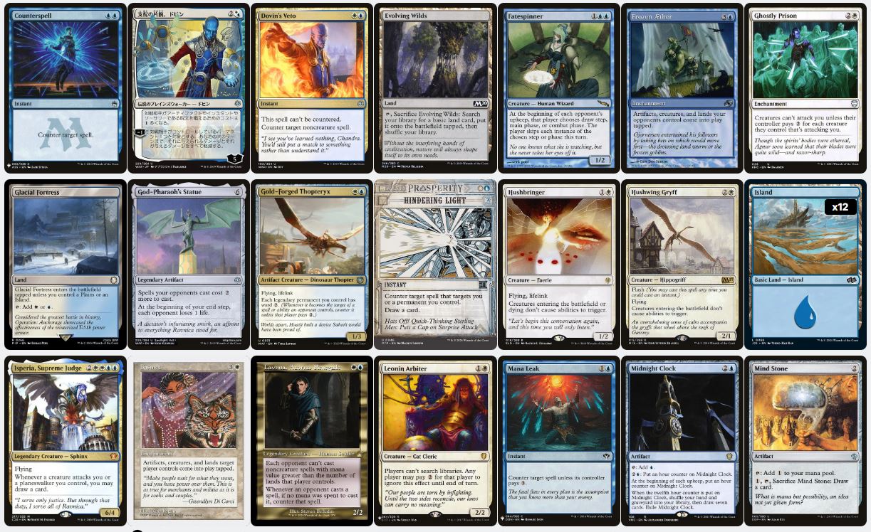 Grand Arbiter Augustin IV - Custom Commander Deck