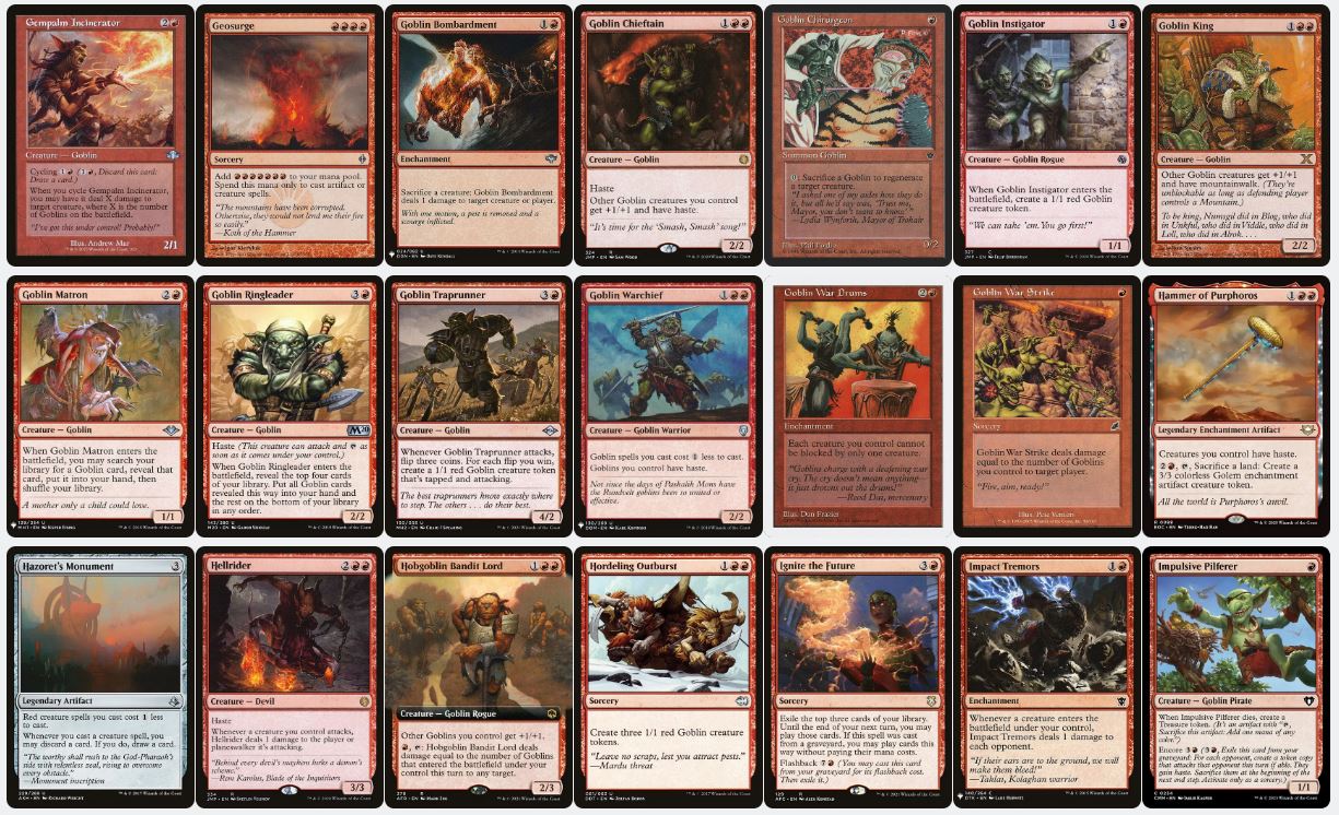 Krenko, Mob Boss - Custom EDH Commander Deck