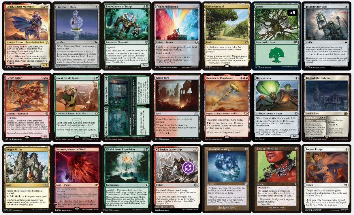 Toph, the First Metalbender - Custom Commander Deck
