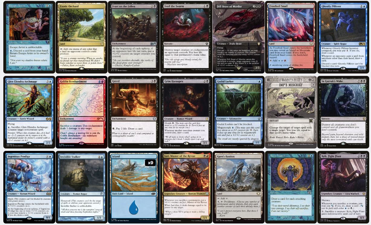 Marchesa, the Black Rose - Custom Commander Deck