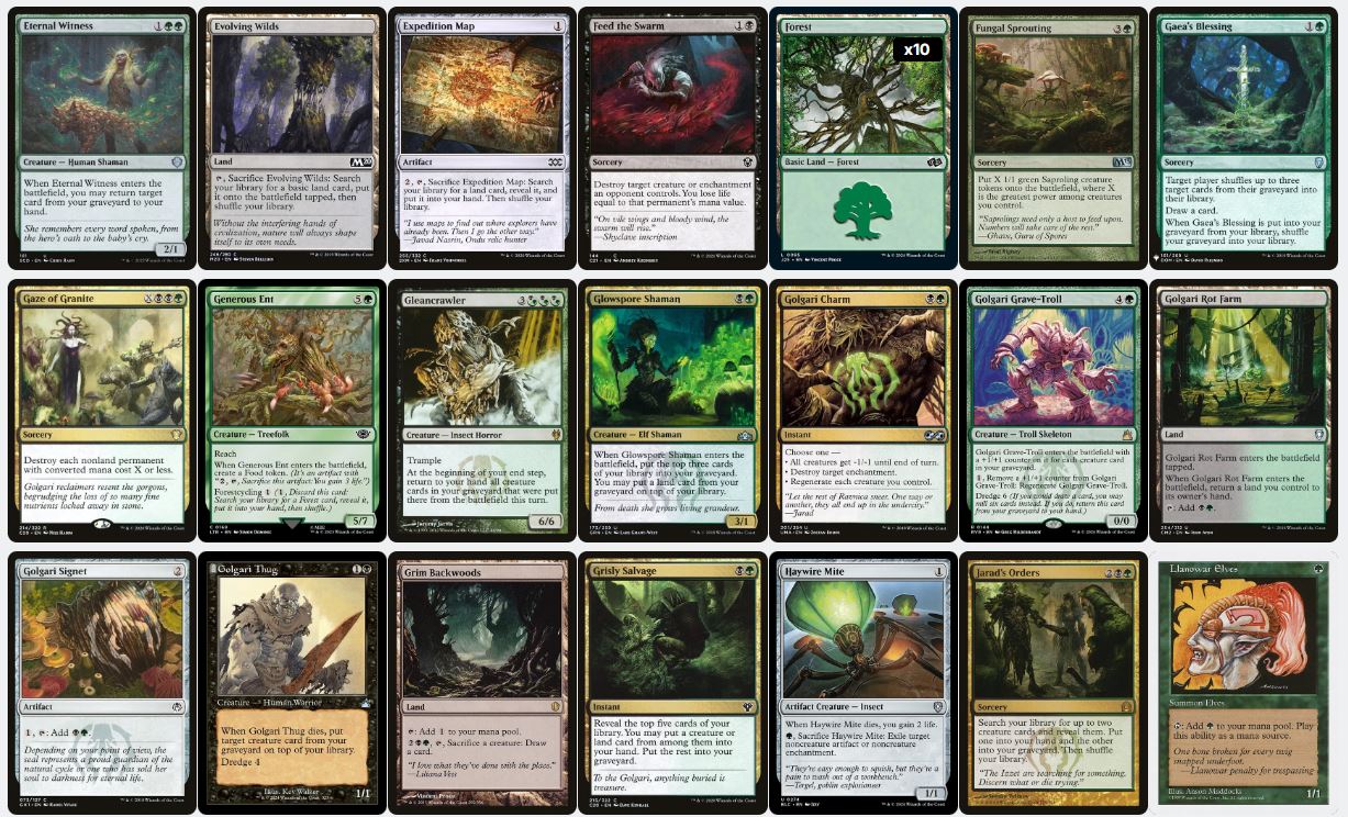 Self-Mill - The Mycotyrant - Custom EDH Commander Deck