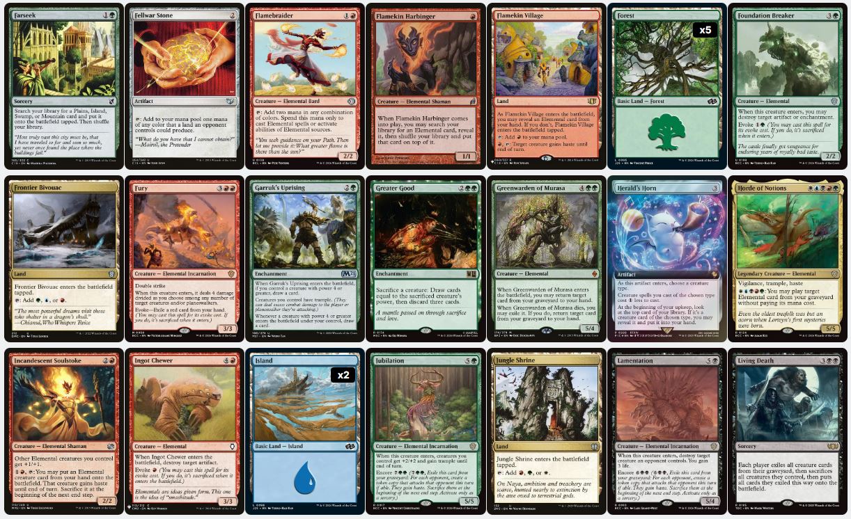 Ashling, the Limitless - Custom Commander Deck